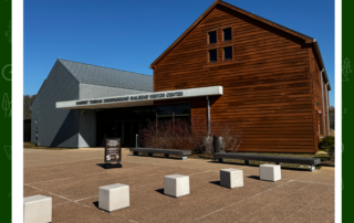 Photo of the visitor center and museum at Harriet Tubman Underground Railroad National Historical Park