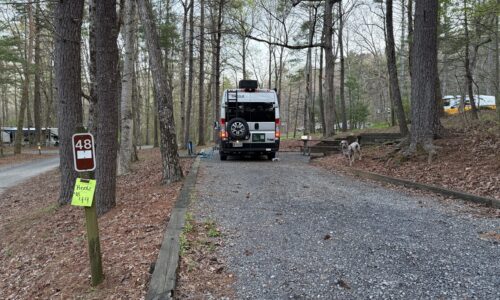 Fort Mountain - campground 2 Fort Mountain - campground 2