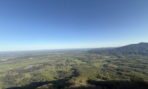 Fort Mountain - view Fort Mountain - view