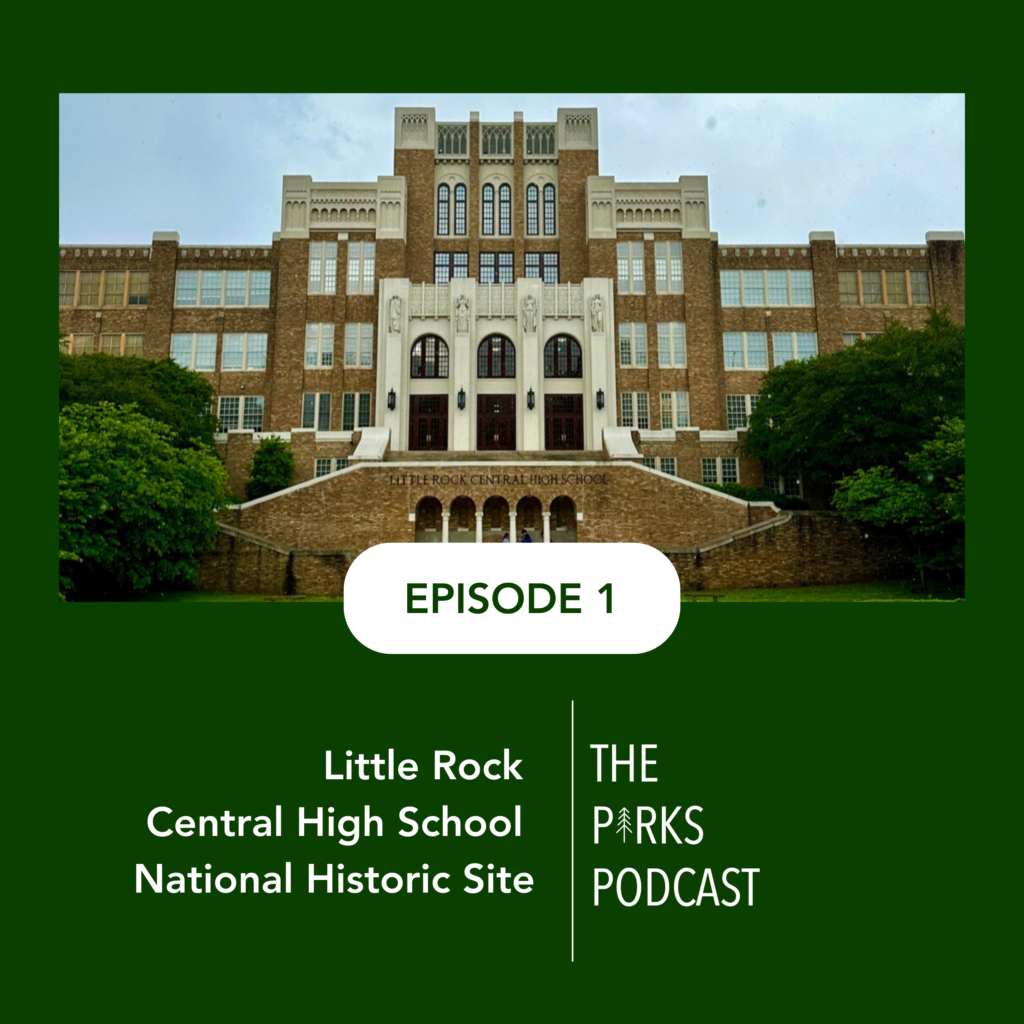 Little Rock Central High School National Historic Site is our first stop for The Parks Podcast. Explore the history and impact of nine children to help spark desegregation, and social change movements.