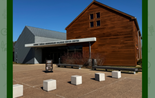 Photo of the visitor center and museum at Harriet Tubman Underground Railroad National Historical Park