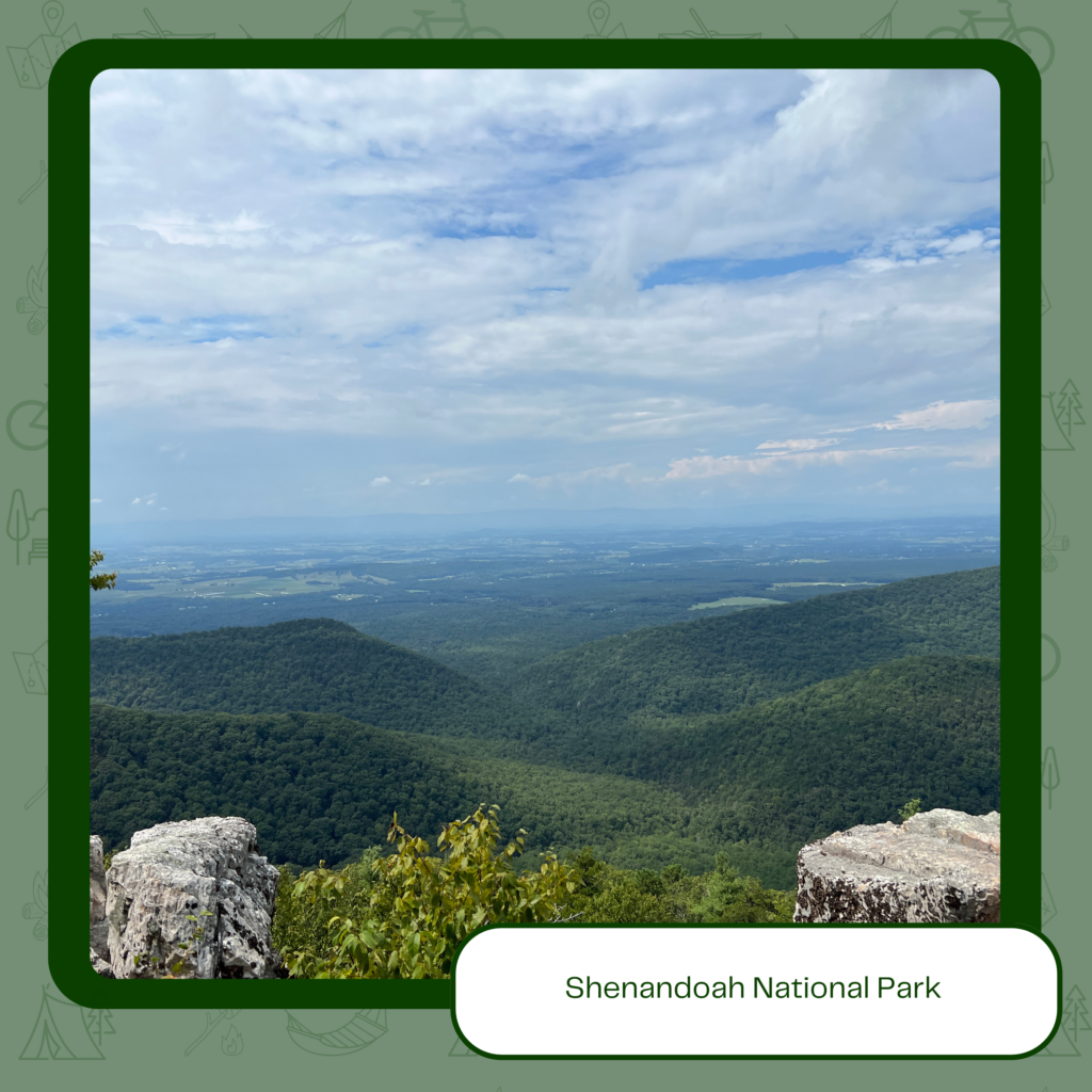 Overlook at Shenandoah National Park