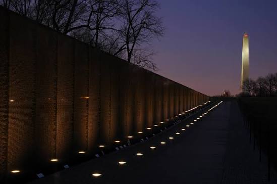 VVM - wall The Vietnam Veterans Memorial wall, Washington DC